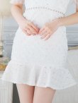 画像6: 【送料無料！】オフショルマーメイドミニドレス/スパンコール/レース/ビジュー/谷間見せ/背中見せ/キャミ/ミニドレス/キャバドレス【XS-Lサイズ/1カラー】[OF03] 【YN】dzcv (6)