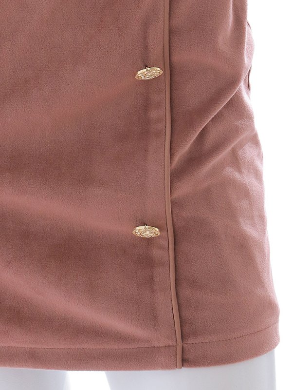 画像15: ウエストカットベルベットピンクドレス/キャバドレス【XS-Lサイズ/1カラー】[OF03] 【YN】dzw (15)