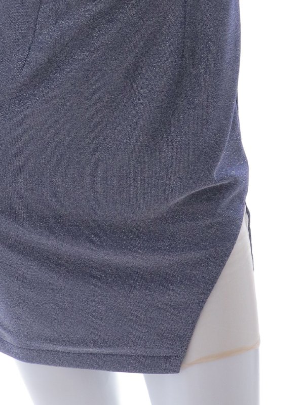 画像21: 再入荷!【送料無料！】シアースリーブタイトドレス/チェーン/フロントジップ/ラメ/ミニドレス/キャバドレス【XS-Mサイズ/2カラー】[OF03] 【YN】dzw (21)