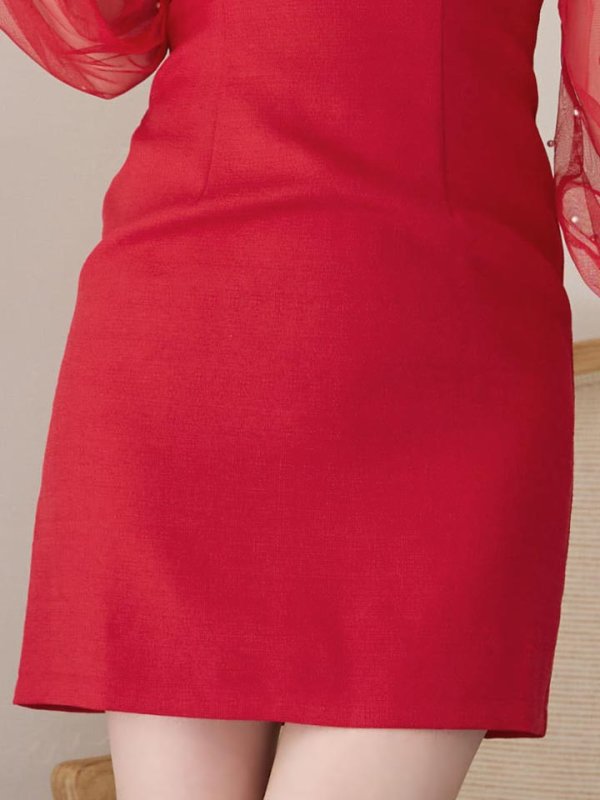 モデル：ゆめ　身長：160cm　着用サイズ：Sサイズ