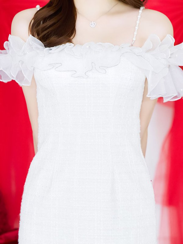 モデル:羽澄まり 身長:158cm 着用サイズ:Sサイズ