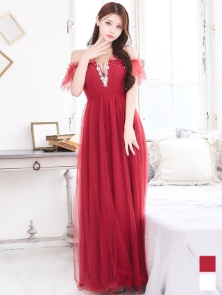レッド(赤) ロングドレス一覧 | キャバドレスの通販なら JEWELS(ジュエルズ)
