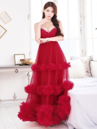 レッド(赤) ロングドレス一覧 | キャバドレスの通販なら JEWELS