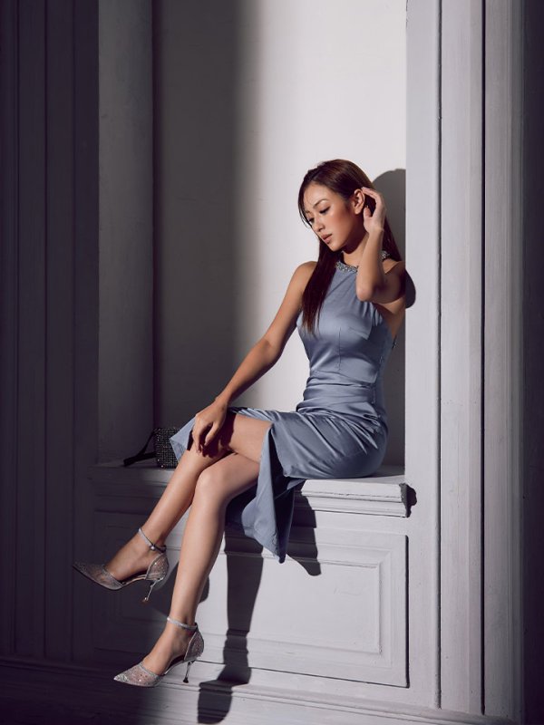 モデル：かれん　身長：153cm　着用サイズ：Sサイズ