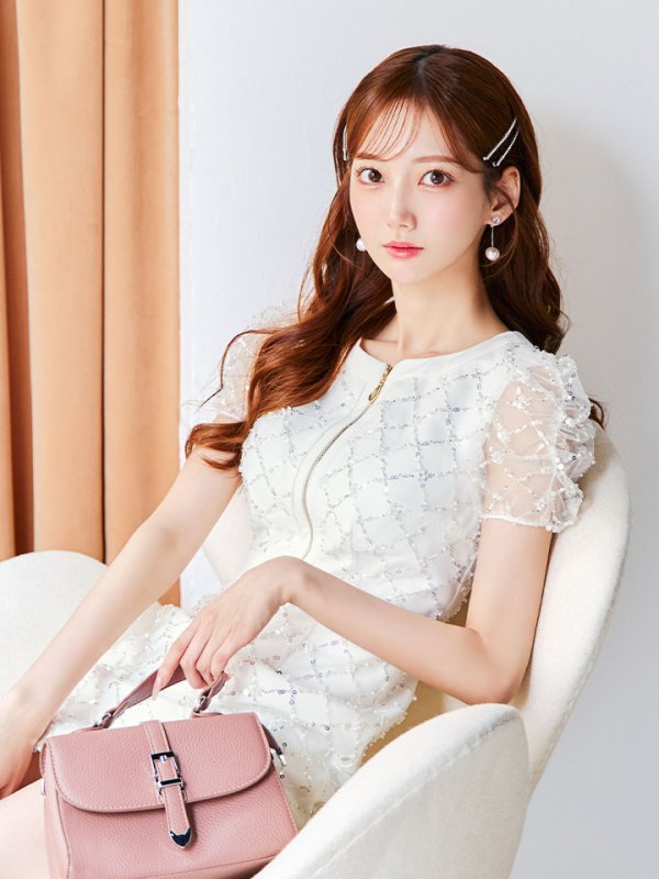 モデル：あすか　身長：170cm　着用サイズ：Sサイズ