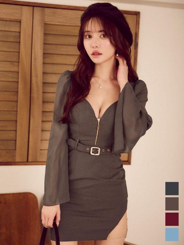 モデル：ゆめ　身長：160cm　着用サイズ：Sサイズ