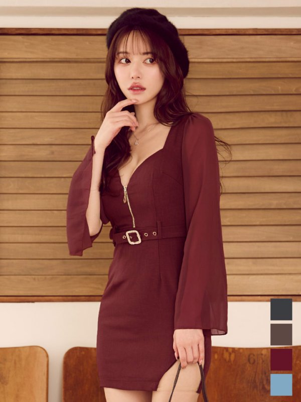 モデル：ゆめ　身長：160cm　着用サイズ：Sサイズ