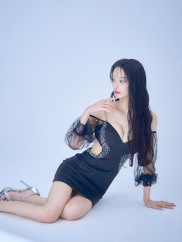 モデル：まおちゃる　身長：157cm　着用サイズ：Sサイズ