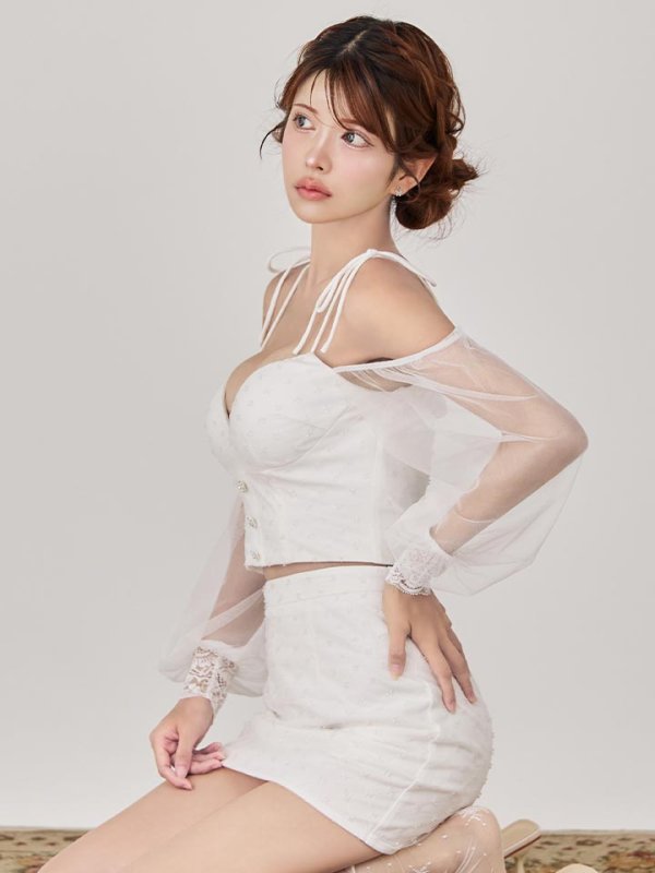 モデル：まりん　身長：163cm　着用サイズ：Sサイズ