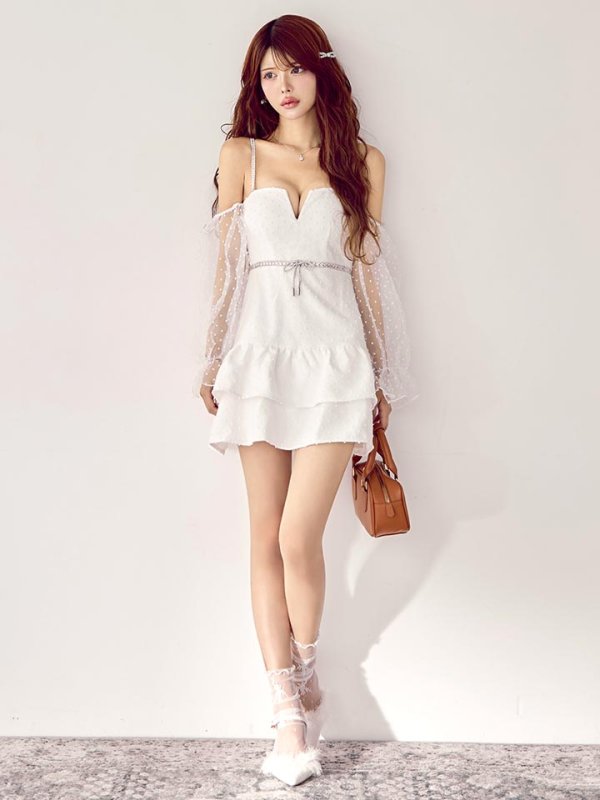 モデル：まりん　身長：163cm　着用サイズ：Sサイズ