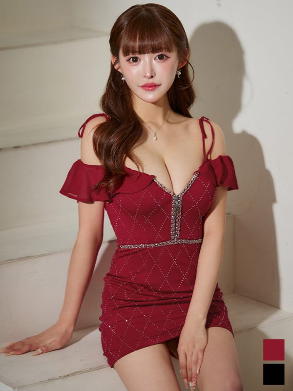 モデル：かるあ　身長：156cm　着用サイズ：Sサイズ