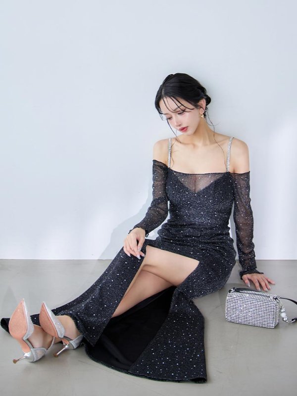 モデル：まおちゃる　身長：158cm　着用サイズ：Sサイズ