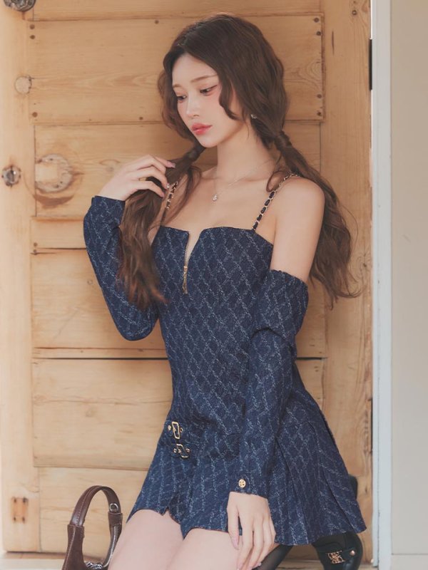 モデル：るりぴ　身長：165cm　着用サイズ：Sサイズ