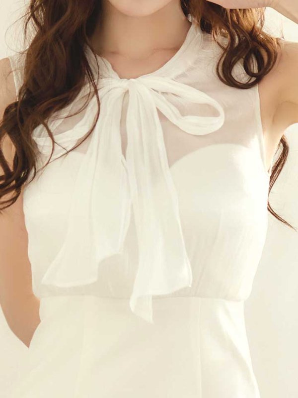 画像5: リボンマーメイドワンピースドレス/キャバドレス【S-Lサイズ/2カラー】[OF03]【YN】dzcLD (5)