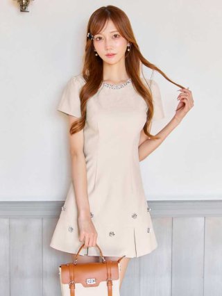 JEWELS★ジュエルズ★ビジュー ミニドレス Lサイズ ビジュードレス一覧｜Jewels・ジュエルズ