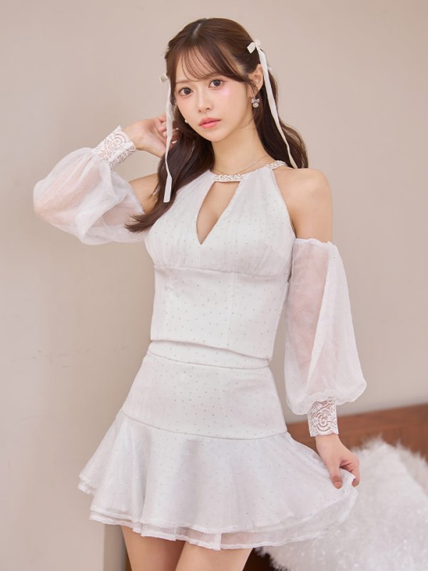 モデル:にじほ 身長:160cm 着用サイズ:Sサイズ