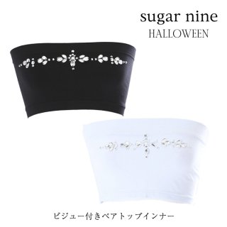 JEWELS - ハロウィン】 レースバニーオールインワン 【コスプレ5点セット】 即日発送】ブラックドットレースバニーコスプレ【sugar nine