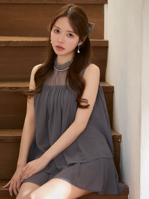 モデル：ゆめ　身長：160cm　着用サイズ：Sサイズ