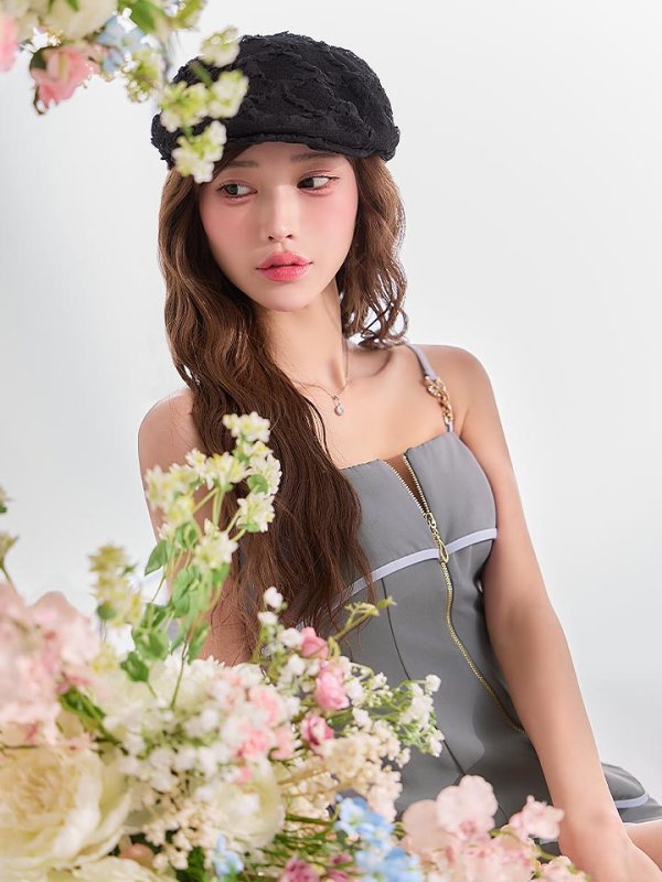 モデル：るりぴ　身長：165cm　着用サイズ：Sサイズ