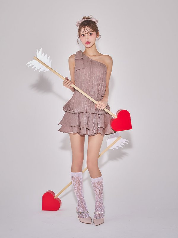 モデル：るりぴ　身長：165cm　着用サイズ：Sサイズ