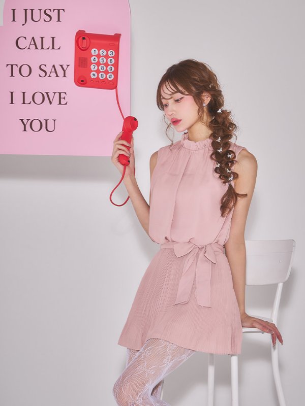 モデル：るりぴ　身長：165cm　着用サイズ：Sサイズ