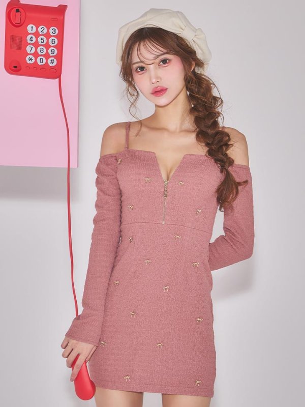 モデル：るりぴ　身長：165cm　着用サイズ：Sサイズ