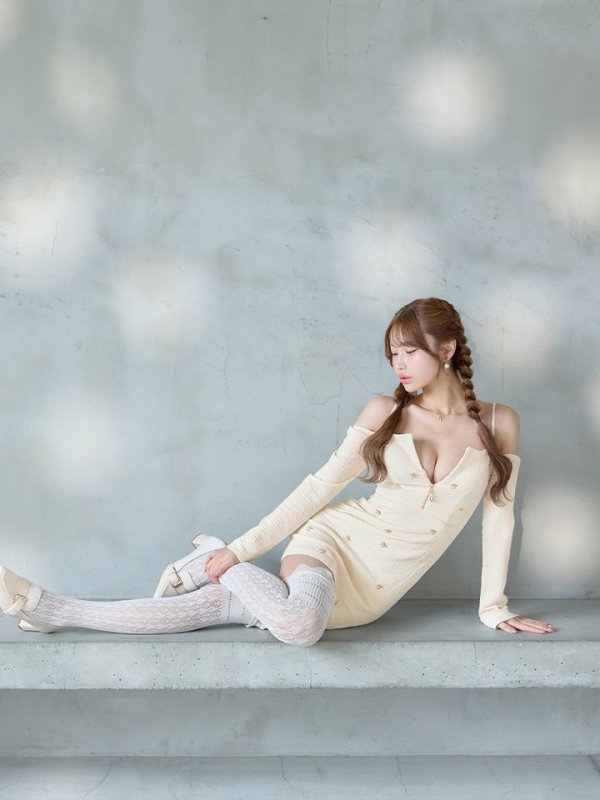 モデル：るりぴ　身長：165cm　着用サイズ：Sサイズ