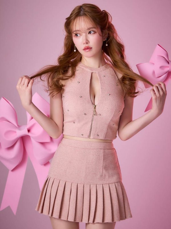 モデル：ゆめ　身長：160cm　着用サイズ：Sサイズ