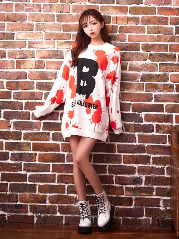画像5: 【SALE!!】【即日発送】☆即日発送【ハロウィン】Myブラッドタイプ主張！インパクト大血液型トレーナーコスプレ「jSB1607」[HC03] (5)