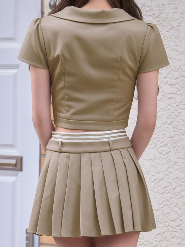 モデル：るりぴ　身長：165cm　着用サイズ：Sサイズ