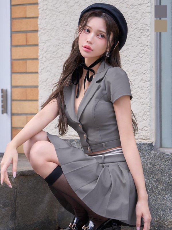 モデル：るりぴ　身長：165cm　着用サイズ：Sサイズ