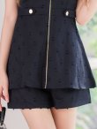 ネイビー　モデル：るりぴ　身長：165cm　着用サイズ：Sサイズ