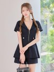 ネイビー　モデル：るりぴ　身長：165cm　着用サイズ：Sサイズ