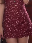 ワインレッド　モデル：るりぴ　身長：165cm　着用サイズ：Sサイズ