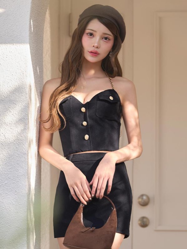 モデル：るりぴ　身長：165cm　着用サイズ：Sサイズ