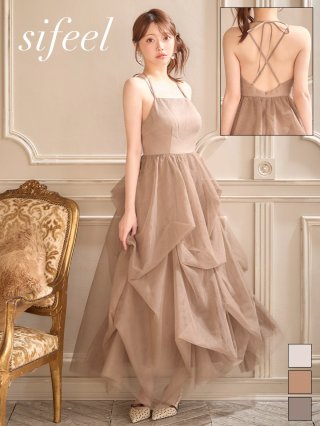 JEWELS ベージュ ドレープドレス 全商品リスト - ドレスショップ Jewels（ジュエルズ）