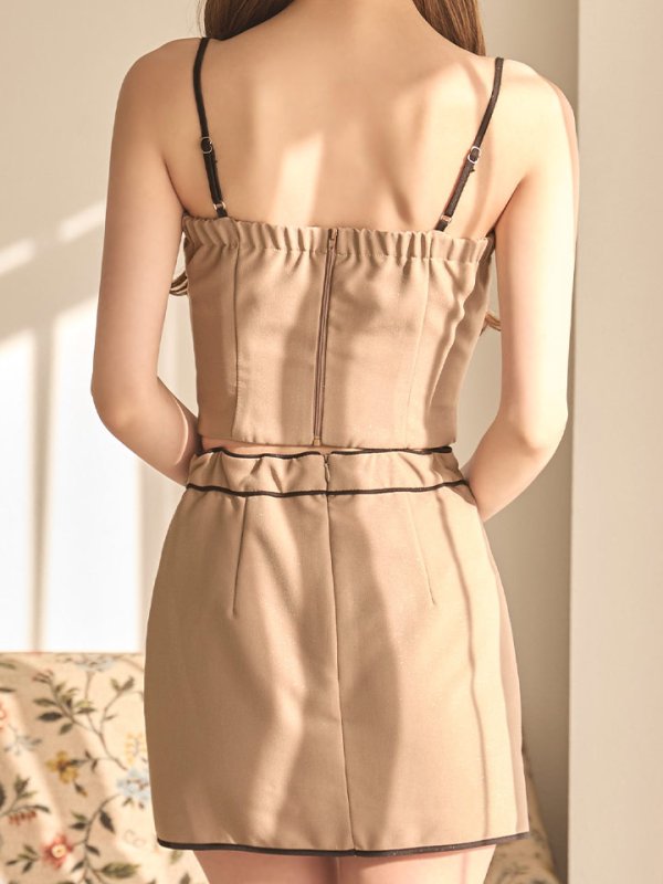 モデル：るりぴ　身長：165cm　着用サイズ：Sサイズ