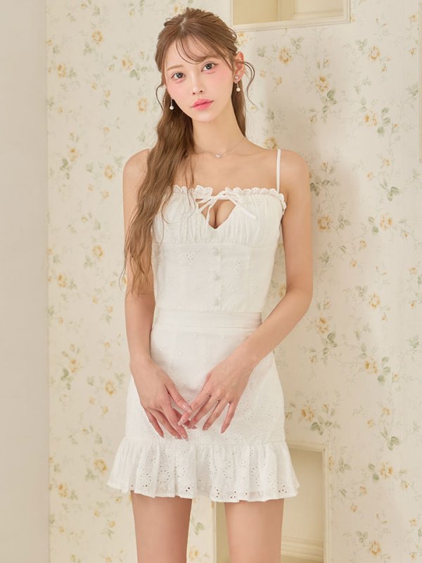 モデル：るりぴ　身長：165cm　着用サイズ：Sサイズ