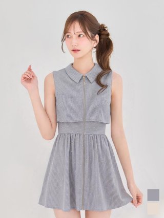 グレー(灰) ミニドレス一覧 | キャバドレスの通販なら JEWELS(ジュエルズ)