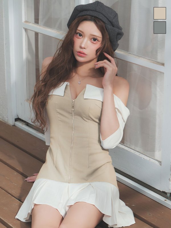 モデル：るりぴ　身長：165cm　着用サイズ：Sサイズ