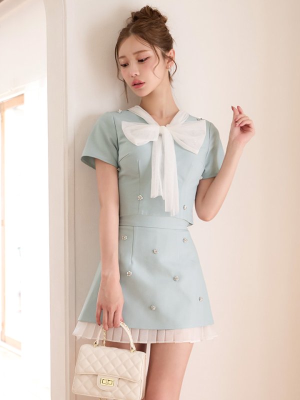 モデル：るりぴ　身長：165cm　着用サイズ：Sサイズ