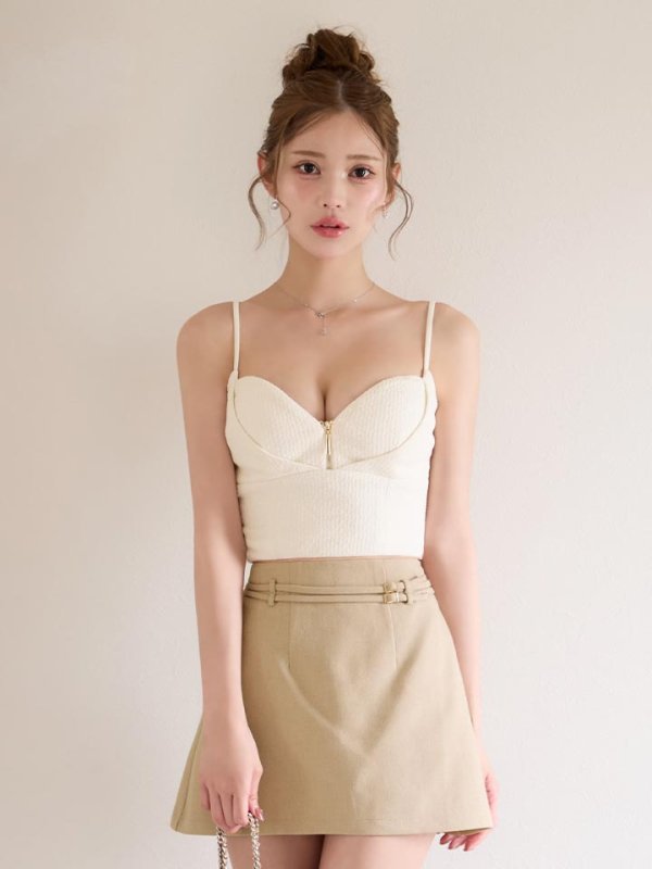 モデル：るりぴ　身長：165cm　着用サイズ：Sサイズ