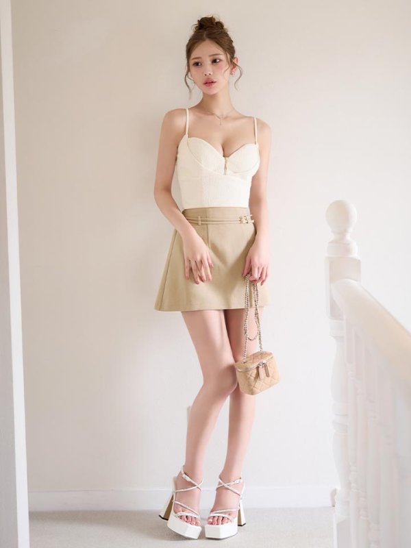 モデル：るりぴ　身長：165cm　着用サイズ：Sサイズ