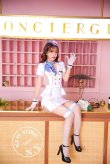 画像10: 【即日発送】ホワイトキャビンアテンダント《ハロウィンコスプレ8点セット》【Malymoon/マリームーン】[HC02] (10)