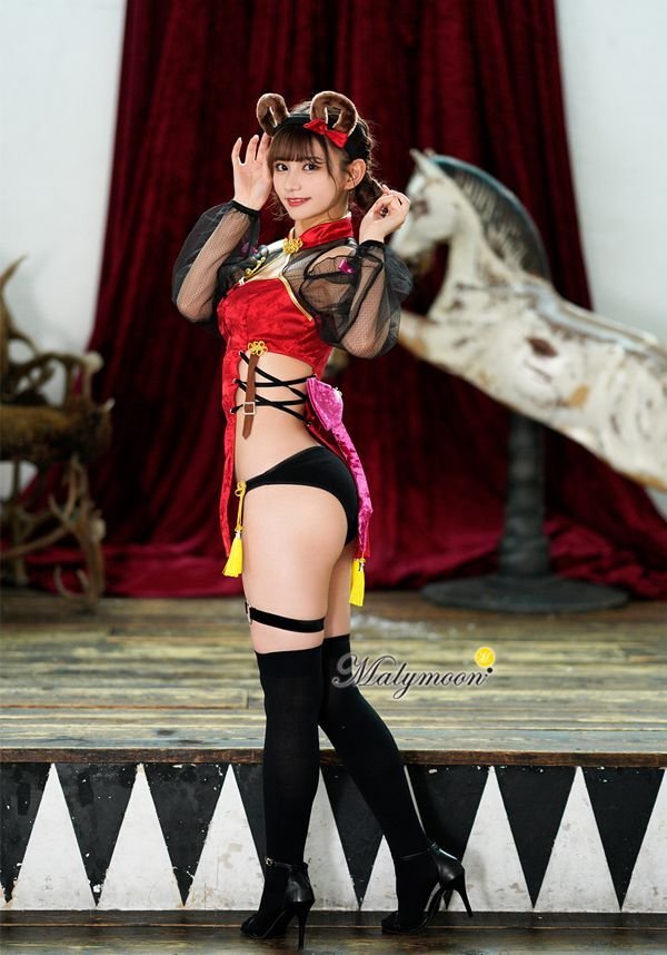 画像3: 【即日発送】チャイナベア《ハロウィンコスプレ5点セット》【Dreamy Doll/ドリーミードール】【フリーサイズ/1カラー】[HC02] (3)