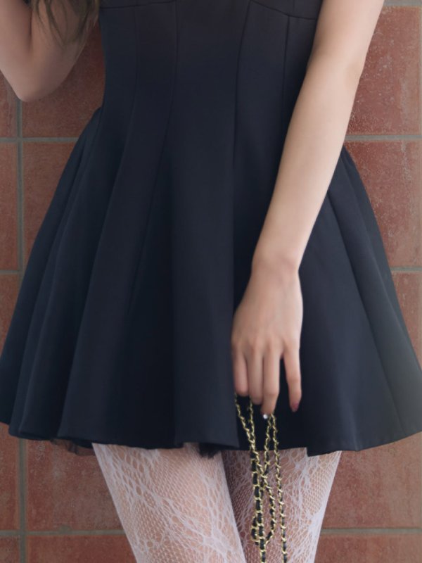 モデル：るりぴ　身長：165cm　着用サイズ：Sサイズ