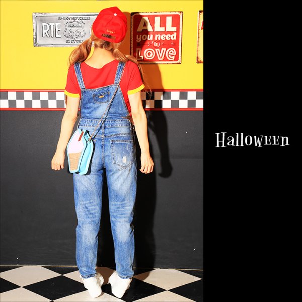 画像4: 【SALE!!】【即日発送】【ハロウィン2点セット】おてんばガールコスプレセット【S-XLサイズ/1カラー】[HC02] (4)