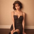 モデル：天海りこ　身長：156cm　着用サイズ：Sサイズ