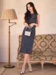 ネイビー モデル：ゆりお　身長：165cm　着用サイズ：Sサイズ