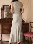 グレー　モデル：ゆいぴす　身長：170cm　着用サイズ：Sサイズ